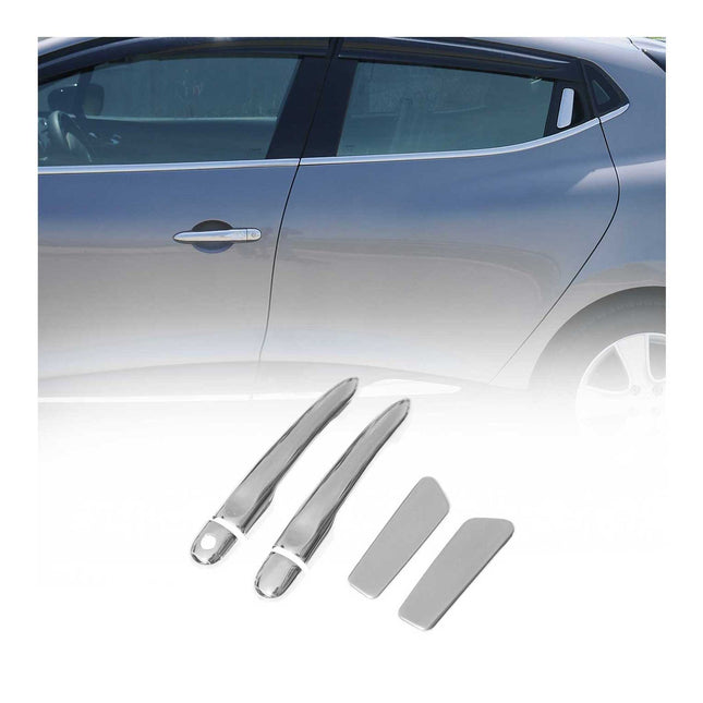 Chrom Türgriff Blende für Renault Clio 2012-2019 4-Tür Edelstahl 6tlg