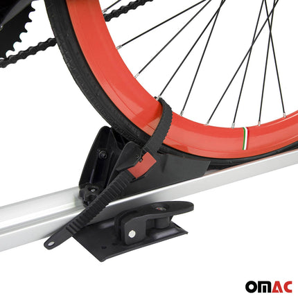 Menabo Fahrradträger Juza Dachfahrradträger für 1 Fahrrad bis 15kg Alu