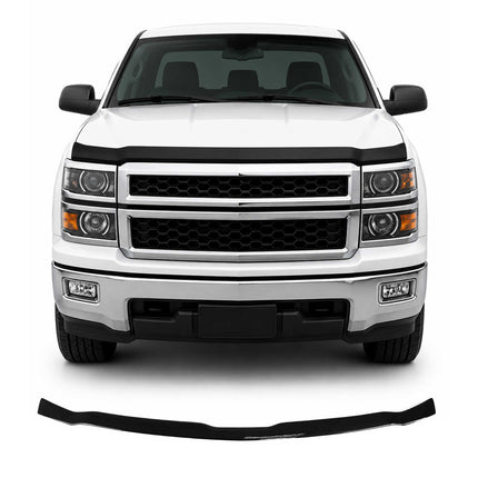 Motorhaube Deflektor Insektenschutz für Chevrolet Silverado 1500 2014-15 Dunkel