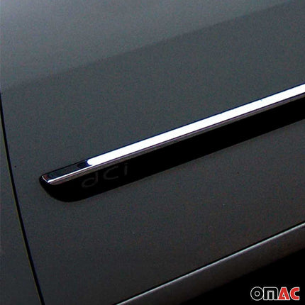 Seitentürleiste Türleisten Türschutzleiste für Renault Megane 2002-2009 Chrom 4x