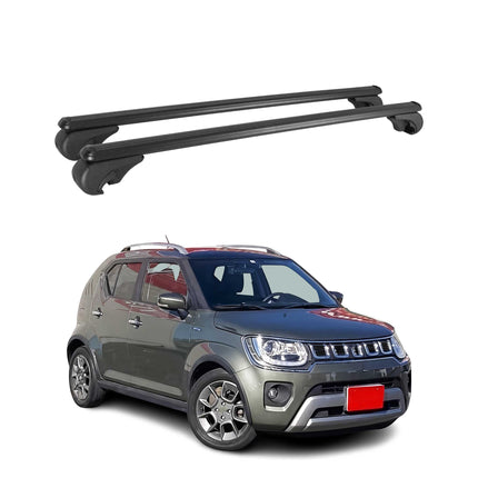 Dachträger Grundtäger für Suzuki Ignis mk2 Schrägheck 2016-2026 75kg Alu Schwarz