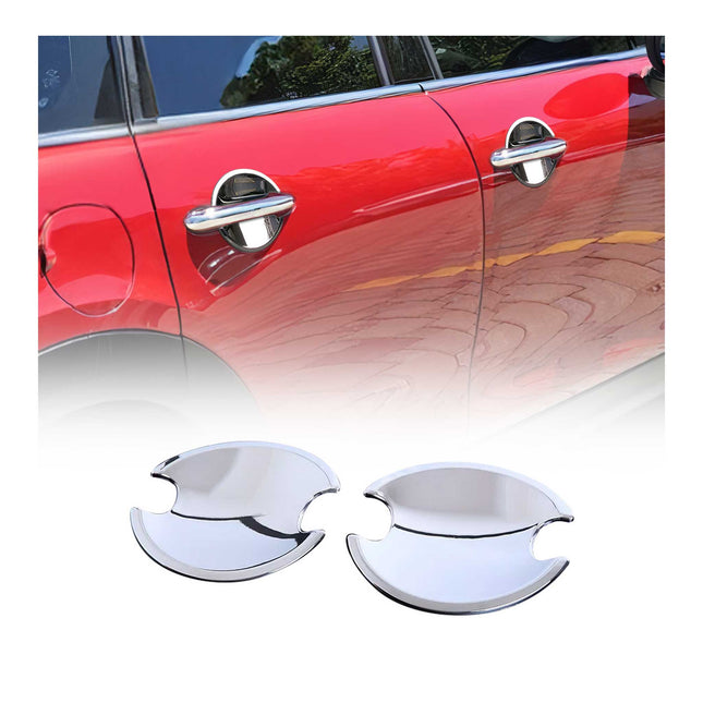 Türgriffschalen Türgriffmulden für Mini Cooper 2006-2016 Chrom ABS 2tlg