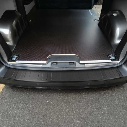 Ladekantenschutz für Opel Zafira Life 2019-2026 L1 L2 dark chrom gebürstet