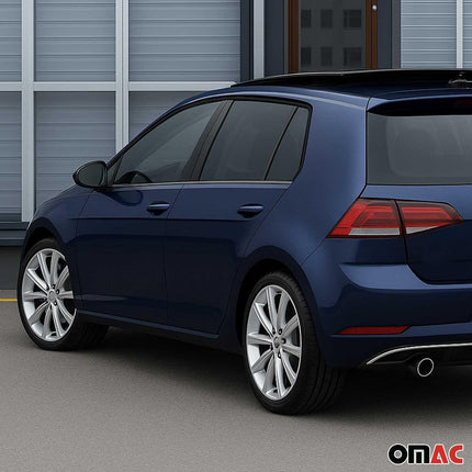 Fensterleisten Zierleisten für VW Golf 2012-2019 Edelstahl Dunkel 4tlg