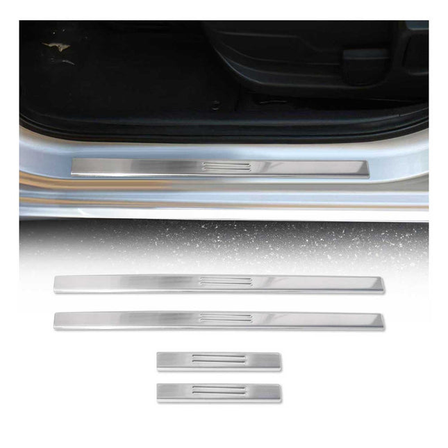 Einstiegsleisten Türschweller für BMW X5 E70 2006-2013 Edelstahl Chrom 4tlg