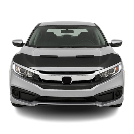 Haubenbra Steinschlagschutz Bonnet Bra für Honda Civic FC 2017-2021 Schwarz Halb
