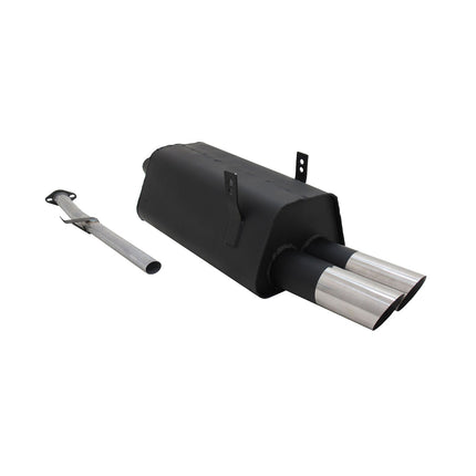 Novus Sportauspuff für BMW 3er E36 316 / 318 2x76mm MS-Design mit ABE