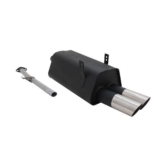 Novus Sportauspuff für BMW 3er E36 316 / 318 2x76mm MS-Design mit ABE