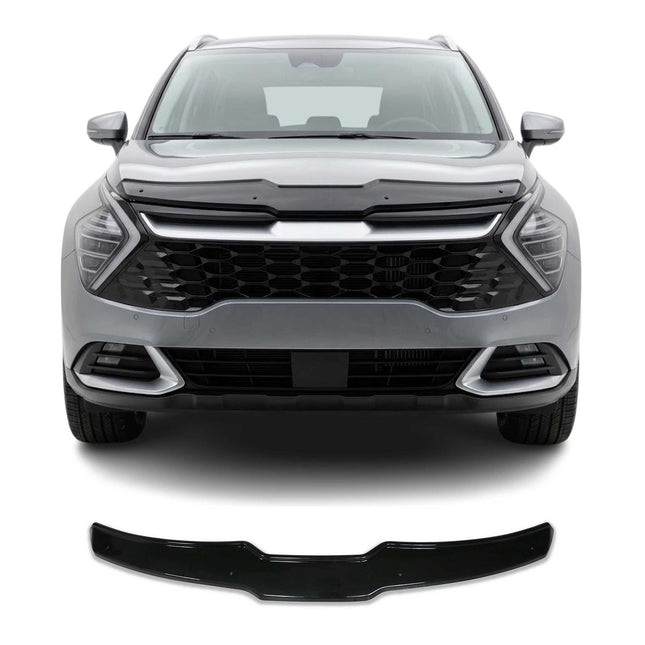 Motorhaube Deflektor Insektenschutz für Kia Sportage NQ5 2023-2026 Dunkel