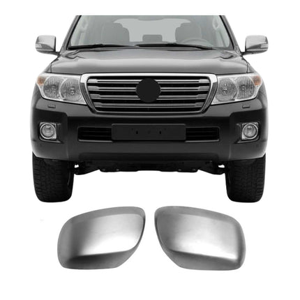 Spiegelkappen Spiegelabdeckung für Toyota Land Cruiser V8 2008-2020 Chrom Matt