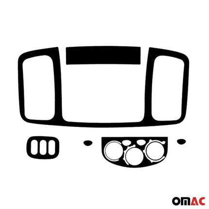 Innenraum Dekor Cockpit für Renault Trafic Opel Vivaro 2001-14 Wurzelholz Optik