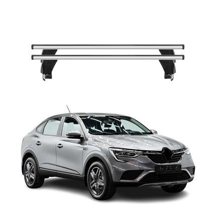 Menabo Dachträger Grundträger für Renault Arkana 2019-2026 Alu Grau 2tlg