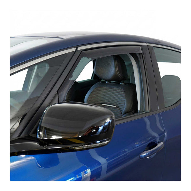 Windabweiser Regenabweiser für Renault Scenic 2016-2022 Dunkel Acryl 2tlg