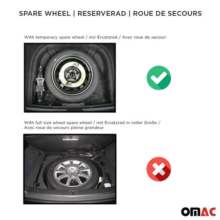 OMAC Gummi Kofferraumwanne für Peugeot 508 Kombi 2018-2025 3D TPE Laderaumwanne