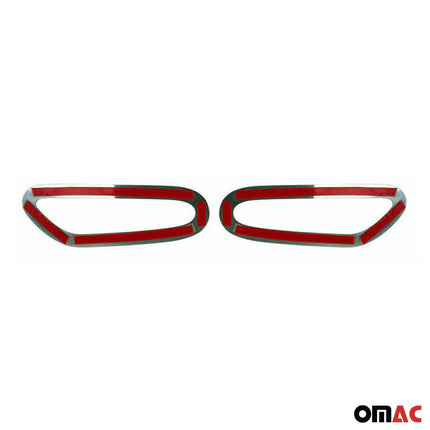 Blinkerrahmen Signalblende Seitenblinker für BMW 1er E81 2004-2013 Edelstahl 2x
