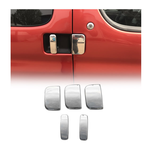 Chrom Türgriff Blende für Peugeot Partner 2004-2008 5-Tür Edelstahl 5tlg