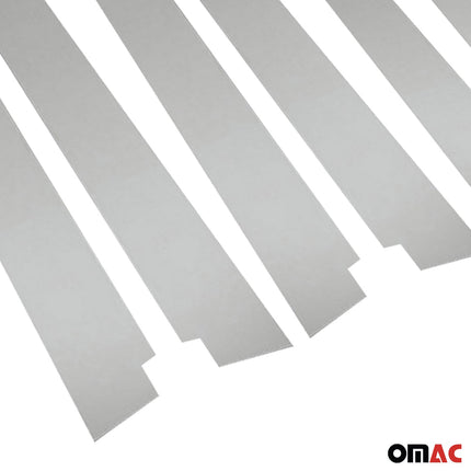 B-Säule Türsäulen Verkleidung für Fiat Panda 2003-2012 Edelstahl Chrom 6tlg