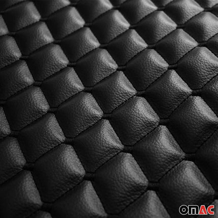 Schonbezug Sitzauflage für Infiniti Q30 Q50 Q60 Q70 Kunstleder Schwarz