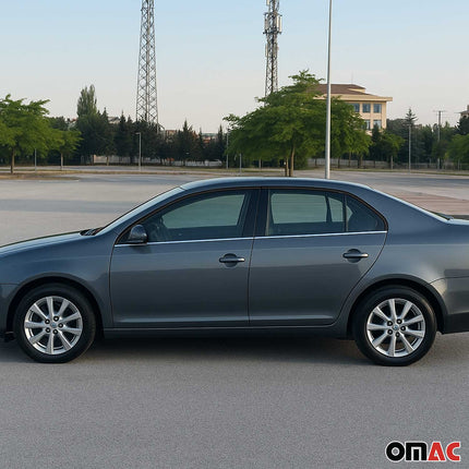Fensterleisten Zierleisten für VW Jetta 2005-2010 Edelstahl Chrom 4tlg