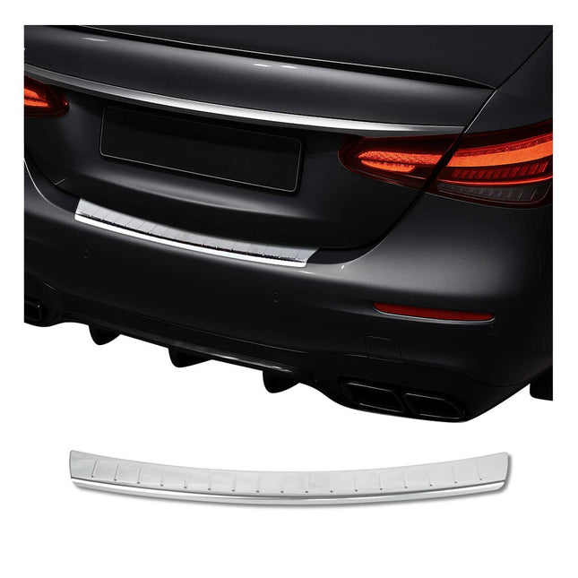 Ladekantenschutz Stoßstange für Mercedes E Klasse W213 2017-2023 Edelstahl Chrom