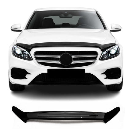 Motorhaube Deflektor Insektenschutz für Mercedes E Klasse W213 2016-2023 Dunkel