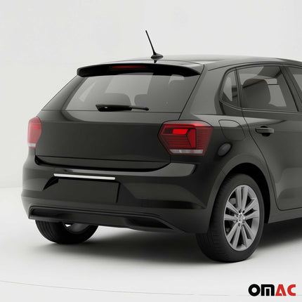 Kofferraumleiste Heckklappe Leiste für VW Polo 2017-2021 Edelstahl Chrom 1tlg