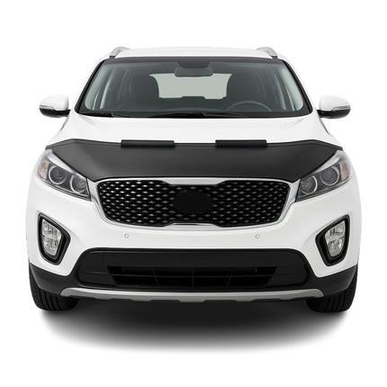 Haubenbra Steinschlagschutz Bonnet Bra für Kia Sorento 2015-2020 Schwarz Halb