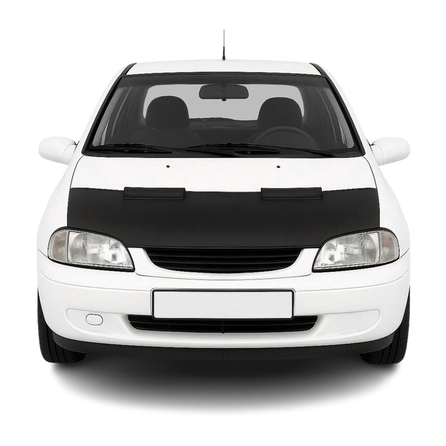 Haubenbra Steinschlagschutz Bonnet Bra für Opel Tigra 1994-2000 Schwarz Halb