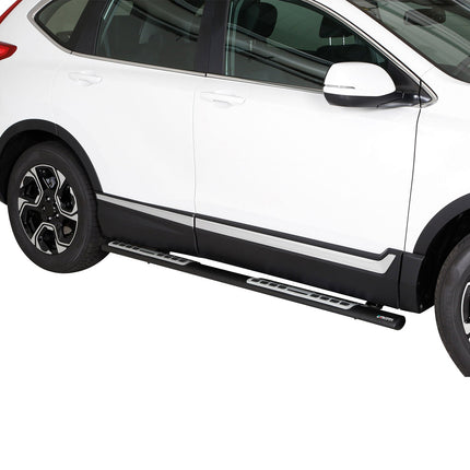 Edelstahl Seitenschweller Schwellerrohre für Honda CR-V 2019-2022 Schwarz