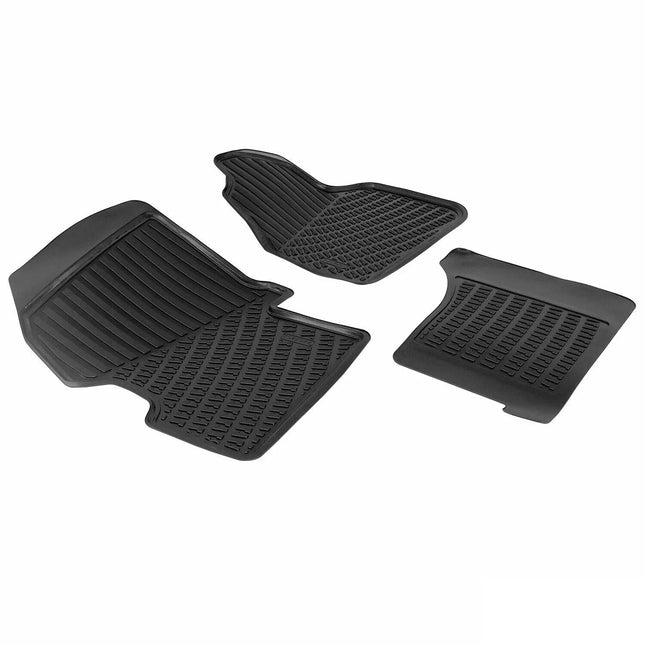 Fußmatten 3D Gummimatten für VW Crafter 2012-2017 Gummi TPE Schwarz 3tlg