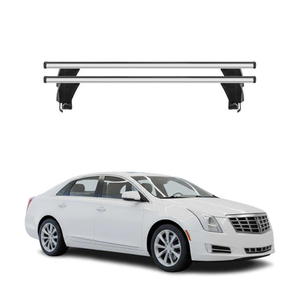 Menabo Dachträger Grundtäger für Cadillac XT4 2013-2019 50kg Alu Silber 2 tlg