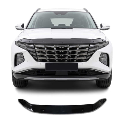 Motorhaube Deflektor Insektenschutz für Hyundai Tucson NX4 2022-2026 Dunkel
