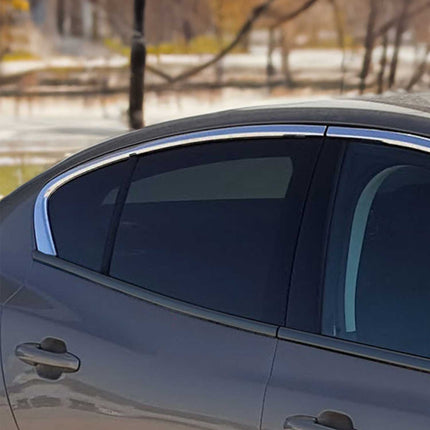 Fensterleisten Zierleisten für Ford Focus 2018-2021 Oben Edelstahl Chrom 4tlg
