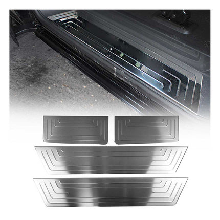 Einstiegsleisten Türschweller für VW Transporter T5 2003-2015 Chrom Gebürstet 4x