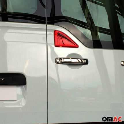 Chrom Türgriff Blende für Opel Movano 2010-2024 4-Tür Edelstahl 8tlg