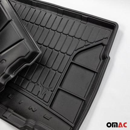 OMAC Fußmatten & Kofferraumwanne Set für Jeep Wrangler 2017-2025 Gummi TPE 5x