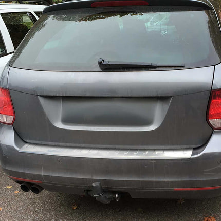 Ladekantenschutz Stoßstange für VW Golf Variant 2008-2012 Chrom gebürstet B-ware