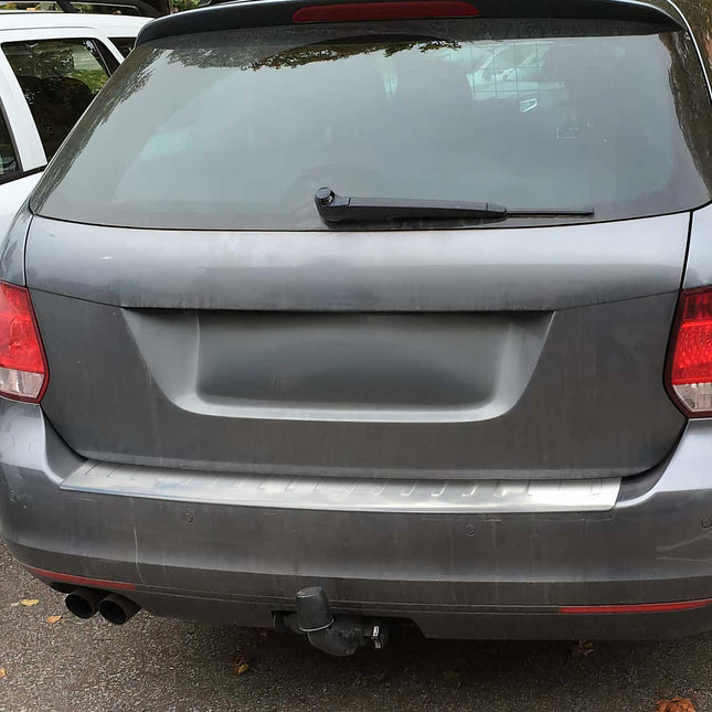 Ladekantenschutz Stoßstange für VW Golf Variant 2008-2012 Chrom gebürstet B-ware