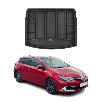 OMAC Gummi Kofferraumwanne für Toyota Auris 2012-2018 ohne Seitenablage Schwarz