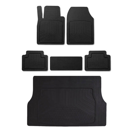 Gummimatten & Kofferraumwanne Set für Ford Kuga I II III 2008-2026 Antirutsch