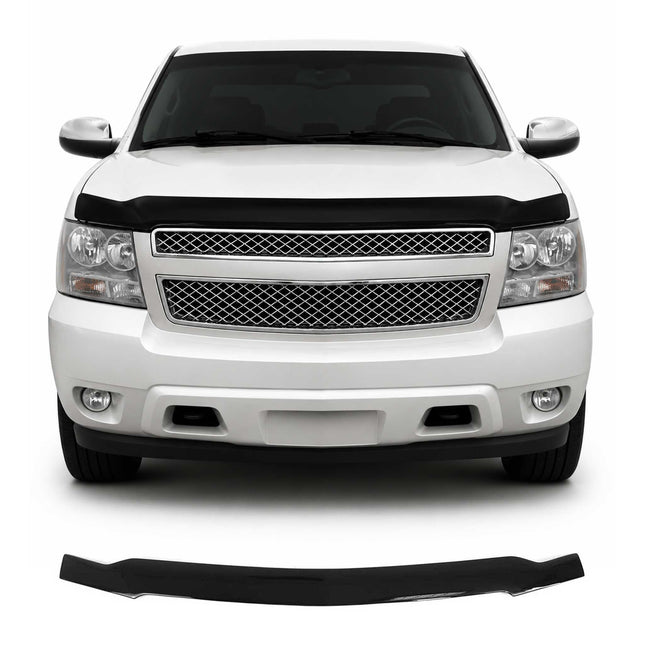 Motorhaube Deflektor Insektenschutz für Chevrolet Avalanche 1500 2007-13 Dunkel