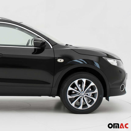 Blinkerrahmen Signalblende Blinker für Nissan Qashqai 2007-2013 Edelstahl Chrom