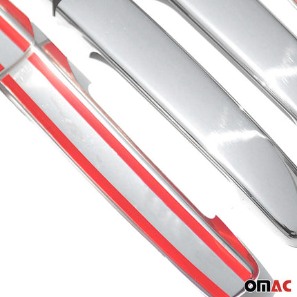 Chrom Türgriff Blende für Nissan Qashqai +2 2006-2013 Edelstahl 8tlg