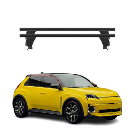 Menabo Dachträger Grundträger für Renault 5 E-Tech 2024-2026 Alu Schwarz 2tlg