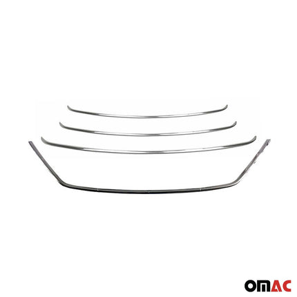 Kühlergrill Leisten Grillleisten für Hyundai ix35 2010-2015 Edelstahl Chrom 4x