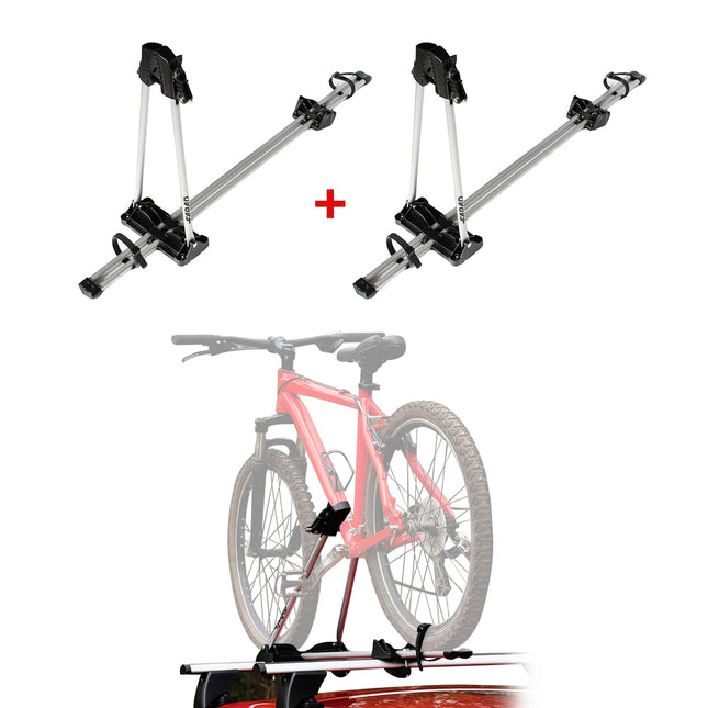 Fahrradträger Farad M-Style Dachfahrradträger bis 25 kg ABE Stahl 2tlg