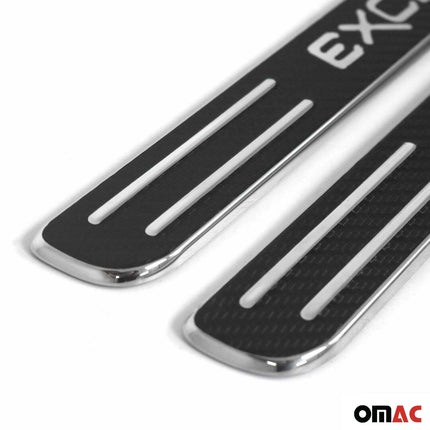Einstiegsleisten Türschweller Exclusive für Fiat Grande Punto 2005-2009 Chrom 2x