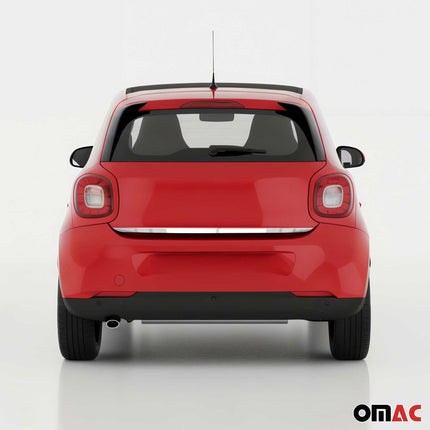 Kofferraumleiste Heckleiste für Smart Forfour 453 2014-2020 Edelstahl Chrom