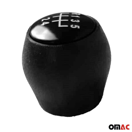 Schaltknauf Schaltknopf für Opel Corsa C 2000-2006 5-Gang Kunstleder Schwarz
