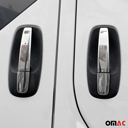 Türgriff Blende Türgriffkappen für Opel Vivaro A 2001-2014 5-Tür Edelstahl 10x